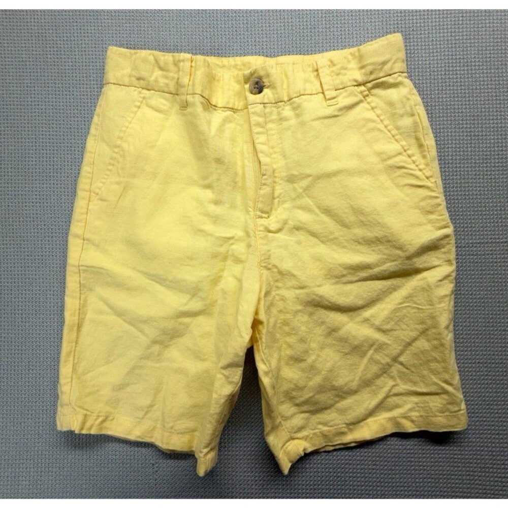 Janie and Jack Linen Blend Shorts